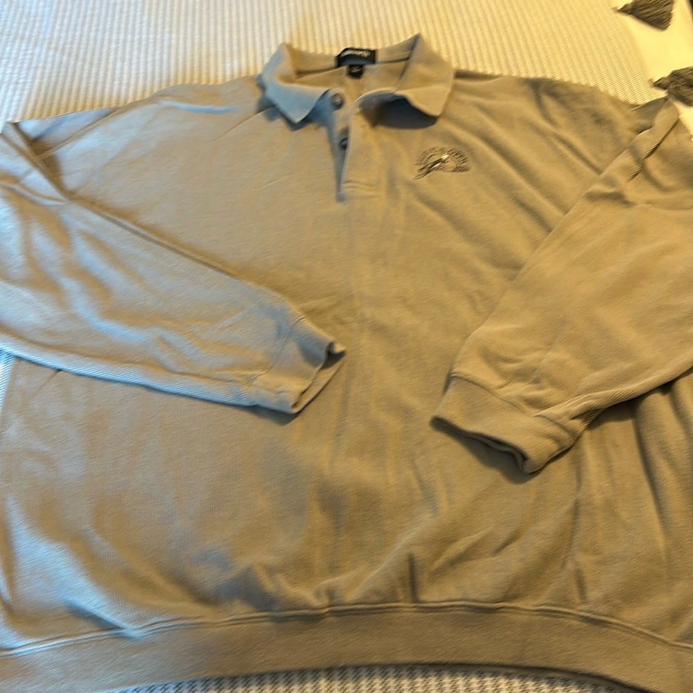 Mens Ashworth 101st US Open Southern Hills Tulsa Long-Sleeve Polo Pullover XXL